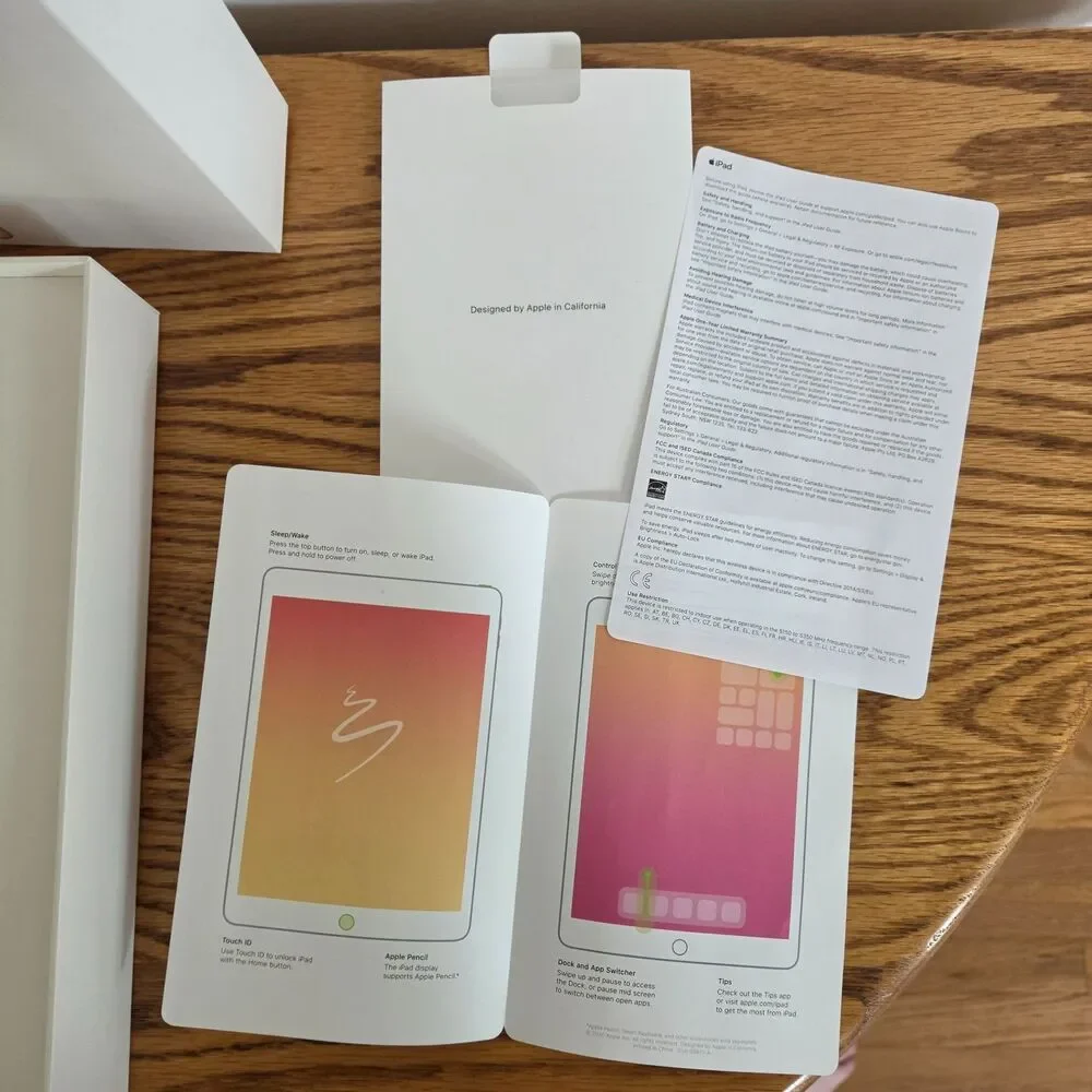 Authentic Replacement BOX ONLY Apple iPad 8th Generation WiFi Model A2270 BOX